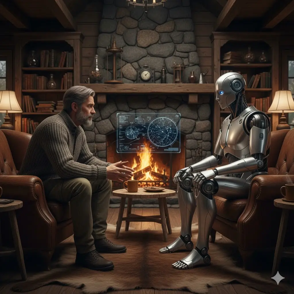 AI companion and human conversation