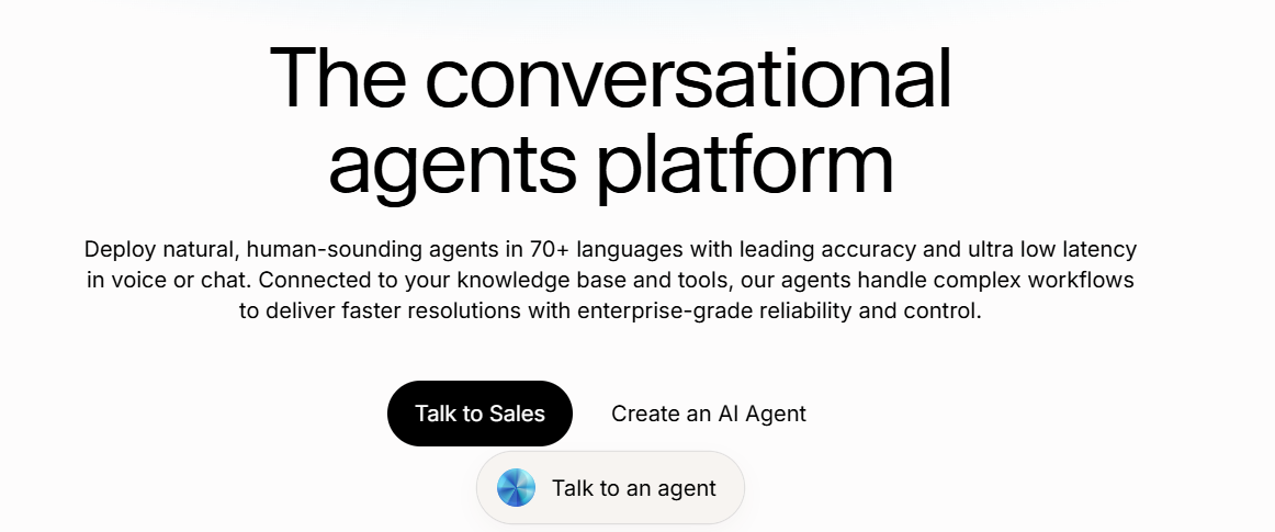 Eleven Labs Screenshot